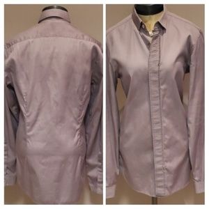 Burberry Button Down Ruffle Shirt